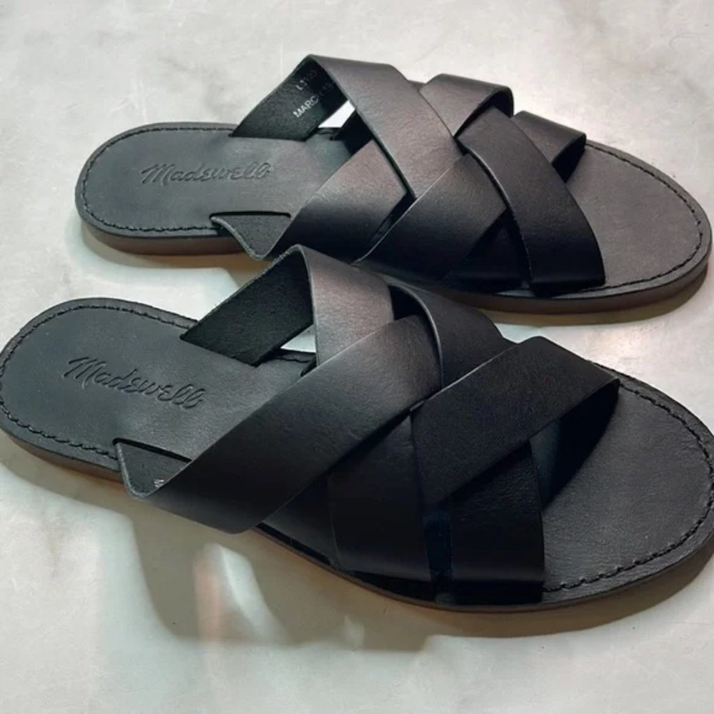 NEW Madewell boardwalk woven strap sandals - Picture 6 of 6